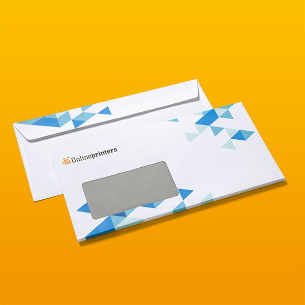 1000 Enveloppen bedrukken | DL | zonder venster | 80 g/m² offsetpapier