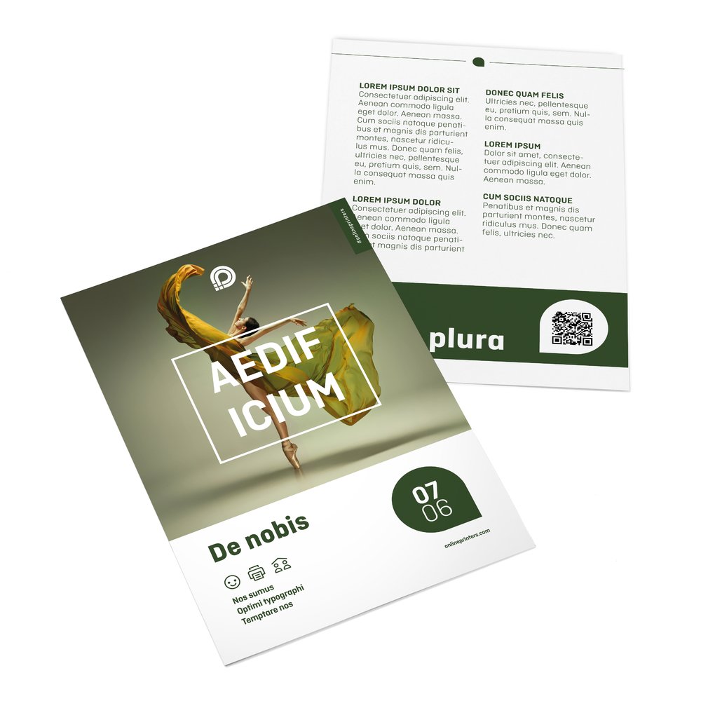 Flyer DIN A5 drucken lassen » Beidseitig, vielfarbig, günstig