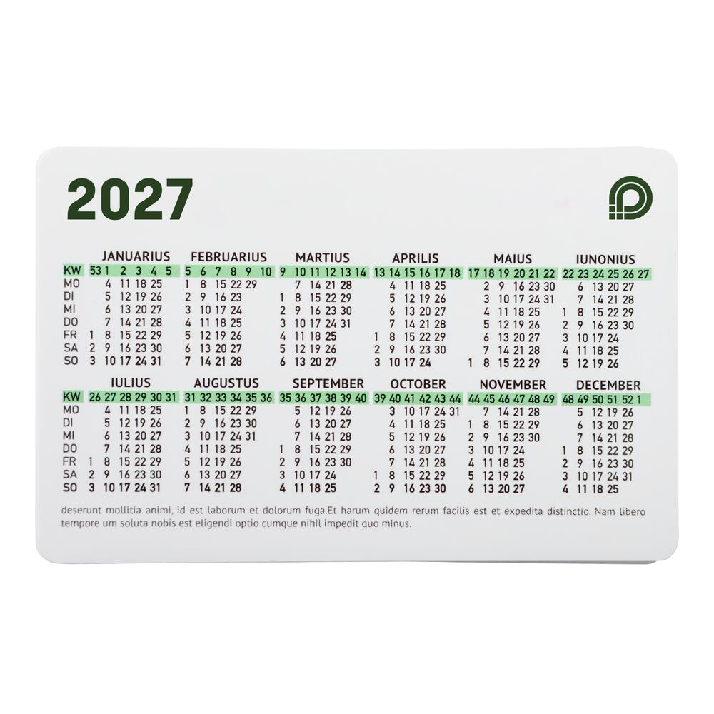 1000 Taschenkalender DIN A5 drucken | 400 g/m² Bilderdruckpapier