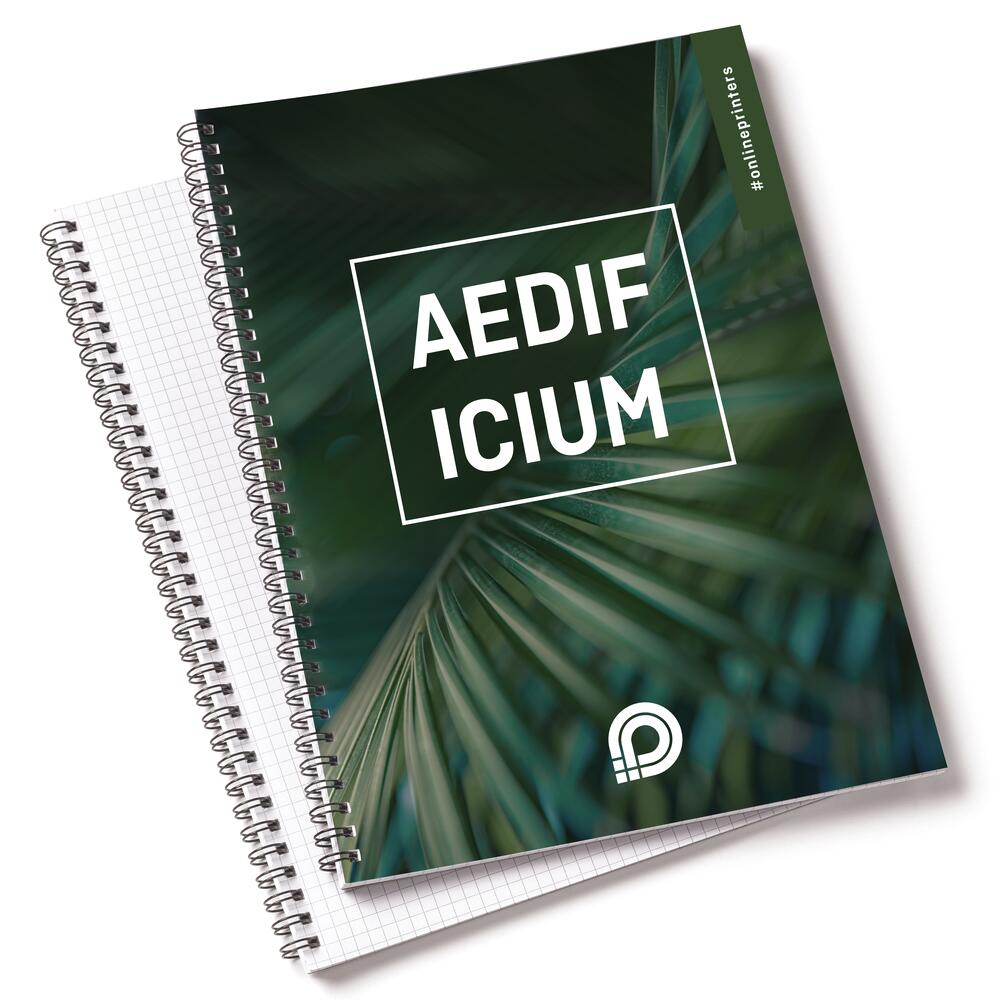 100 Blöcke drucken | DIN A5 | je 50 Blatt | 80 g/m² Offsetpapier | Spiralbindung