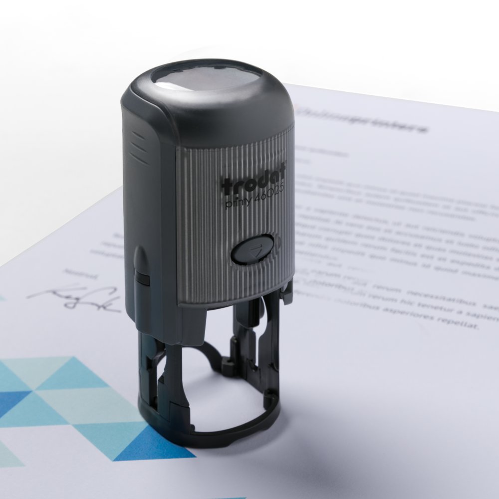 Trodat Printy Stempel erstellen | 50mm Durchmesser | inklusive Stempelkissen