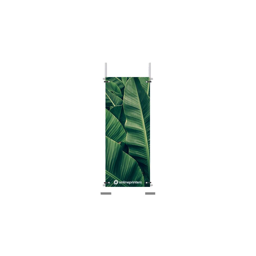 Gerüstbanner bedrucken, 65 x 406 cm, 500 g/m² PVC matt