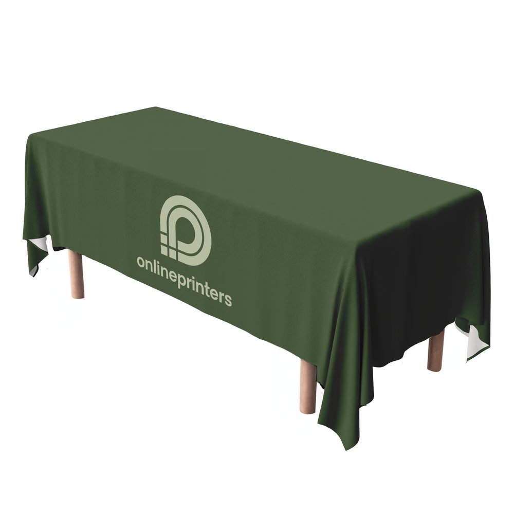 Individuell bedruckte Tischdecke 100 x 100 cm | Tischdecke mit Logo
