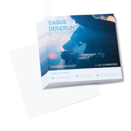 Flyer, CD-Format, einseitig bedruckt 1