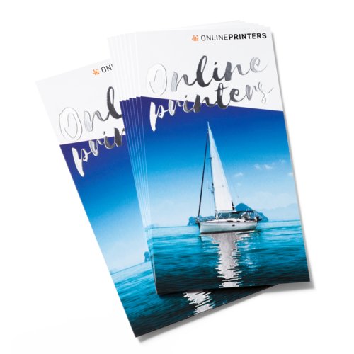 Flyer mit partieller Veredelung, DIN A4, beidseitig bedruckt 3