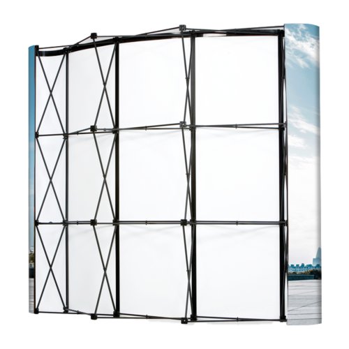 Pop-up-Display inkl. Druck, gebogen, 336,4 x 224 cm 2