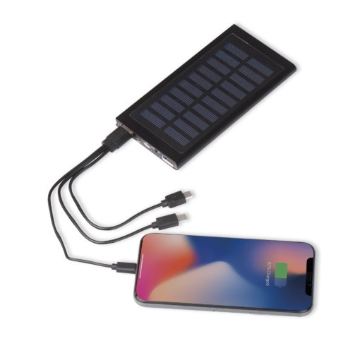 Solar-Metall-Powerbank Vilaflor (Muster) 2