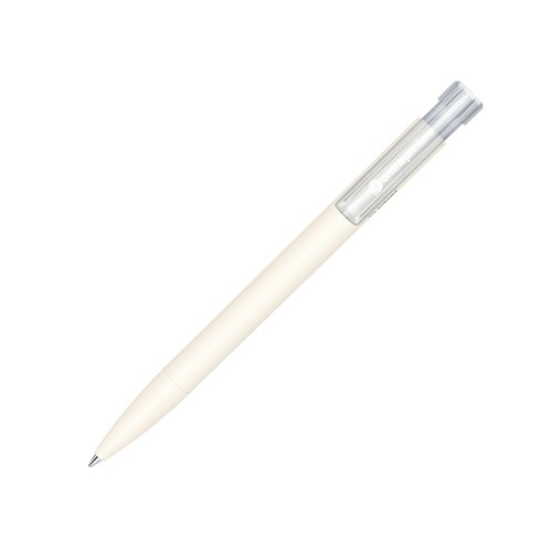 Weier Bio-Kunststoff Druckkugelschreiber mit Clip.