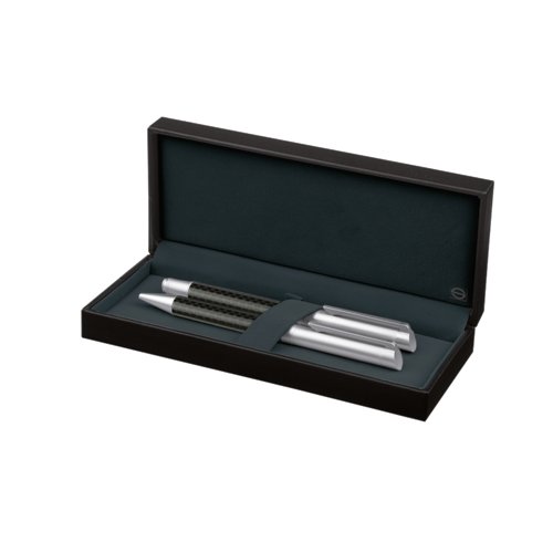 senator® Carbon Line Set Kugelschreiber und Füllhalter mit Etui 2