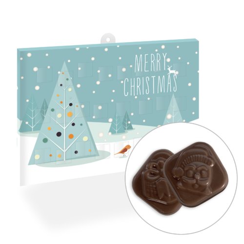 reinpapier® A5-Schoko-Adventskalender 1