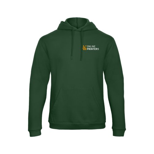 Kapuzenpullover aus Stoff mit Kngurutasche und Kordel.