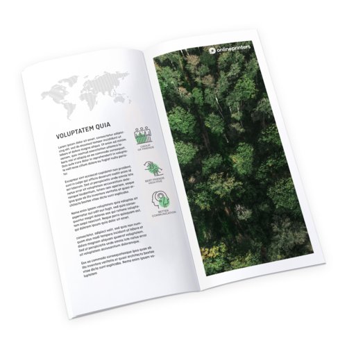 Kataloge Klebebindung, Öko-/Naturpapiere, Hochformat, DIN A6 4