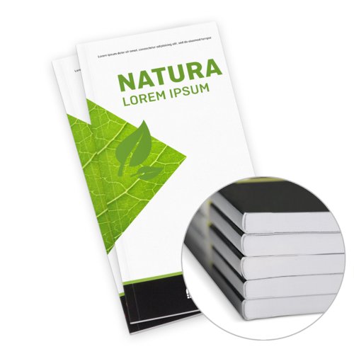 Kataloge Klebebindung, Öko-/Naturpapiere, Hochformat, DIN A5 3