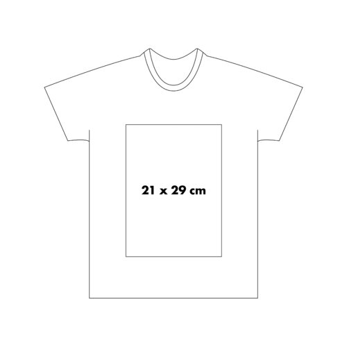 Weisses Baumwoll-T-Shirt mit kurzen rmeln und Rundhalsausschnitt.