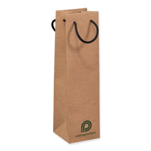 Stoffkordel-Tasche Naturpapier, 30 x 40 x 10 cm 4