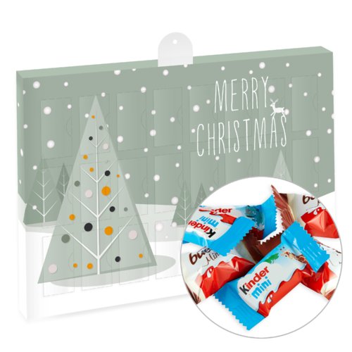 Premium Adventskalender ECO mit Kinder Mix 1