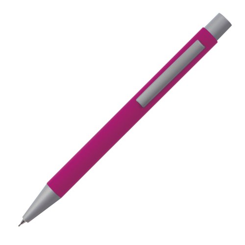 Pinker Druckbleistift mit Clip.