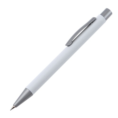 Weier Druckbleistift mit Clip und Druckmechanismus.