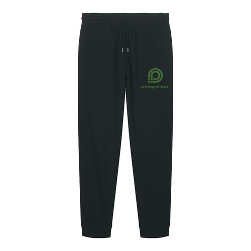 Gemusterte Jogginghose aus Stoff mit Kordelzug.