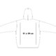 Baumwoll-Hoodie mit Kapuze und Kngurutasche.