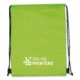 Apfelgrne 2-in-1 Khltasche/Sportbeutel mit Kordelzug.