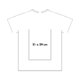 Unisex T-Shirt aus Stoff mit kurzen rmeln und Rundhalsausschnitt.
