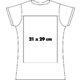 Eco Damen T-Shirt aus Stoff mit kurzem Arm.