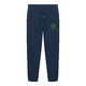 Marineblaue Jogginghose aus Bio-Baumwolle mit Kordelzug.