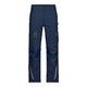 Marineblaue Arbeits-Hose aus Polyester-Baumwoll-Gemisch mit Taschen.