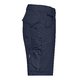 Marineblaue Baumwollmischung Shorts mit mehreren Taschen.