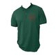 Gr�nes Poloshirt aus Baumwolle f�r Herren mit kurzer �rmel.