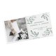 Papier-Hochzeitskarten mit partiellem Heifoliendruck.
