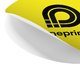 Runder Papier-Aufkleber in freier Form.