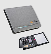 Schreibmappe mit Powerbank Elda