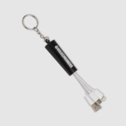 3in1 USB-Ladekabel mit Schlsselanhnger Paulista