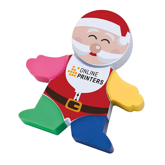 Textmarker Santa