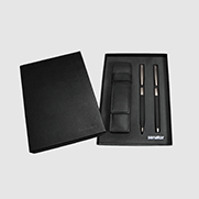 senator Black Line Set Kugelschreiber und Fllhalter mit Etui