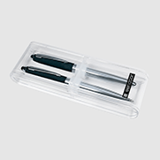 senator Nautic Soft Touch Set Kugelschreiber und Rollerball mit Etui