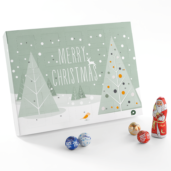 Tisch-Adventskalender, Lindt