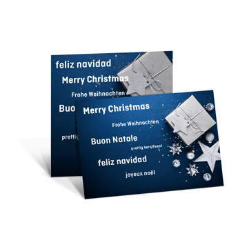 Weihnachtsklappkarten