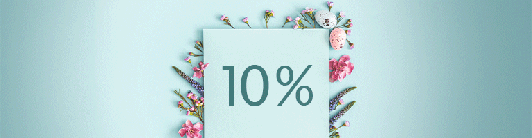 Fr�hlingserwachen: &#60;b&#62;10 % Rabatt auf alles&#60;/b&#62;