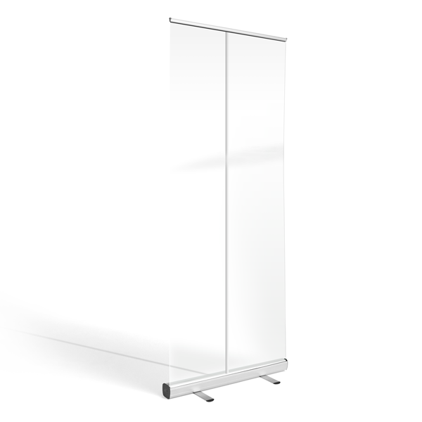 Transparente Roll-ups als mobile Trennw�nde