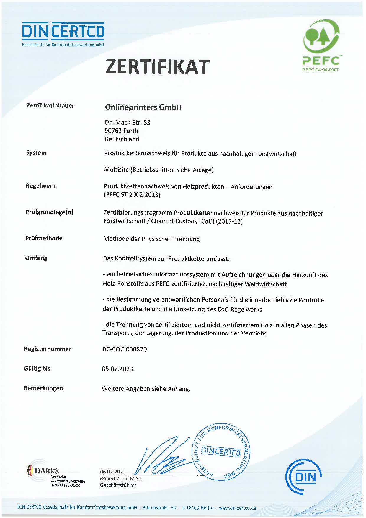 Fsc Und Pefc Unsere Druck Zertifikate Fur Nachhaltigkeit