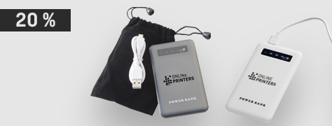 Perfekt für unterwegs: handliche Powerbanks Kingsville