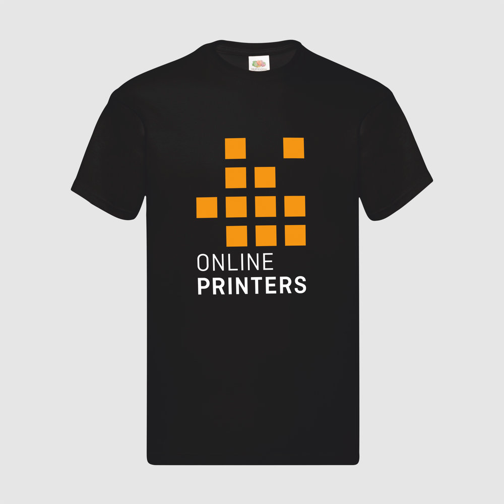 10 T-Shirts mit Logo bedrucken | Gr. S-XXL | verschiedene Farben | 100% Baumwolle | Versandkostenfreie Lieferung