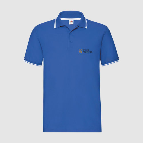 royalblau / weiß