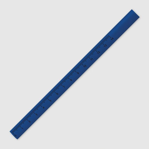 blau 10 Zimmermannsbleistifte mit aufgedrucktem Lineal 17,5cm Farbe 