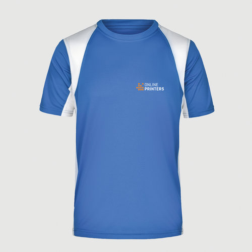 royalblau / weiß