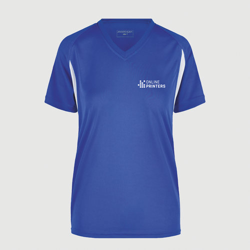royalblau / weiß