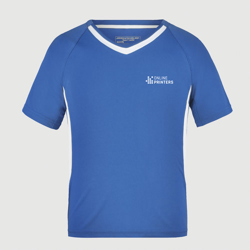 royalblau / weiß